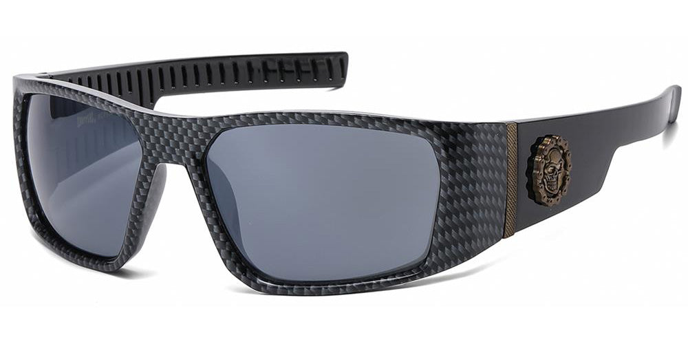 Choppers Biker Rectangle Mirrored Sunglasses in Bulk CP6786 – OE