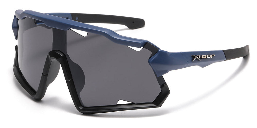 X-Loop Shield Men's Wholesale Sunglasses X3693-ARMY – OE Wholesale