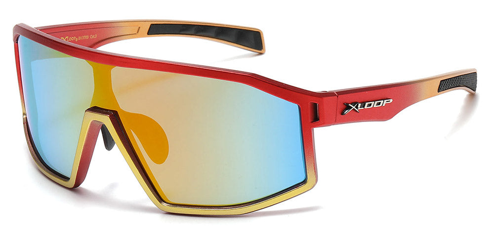 X-Loop Shield Men's Sport Wholesale Sunglasses X3734 – OE