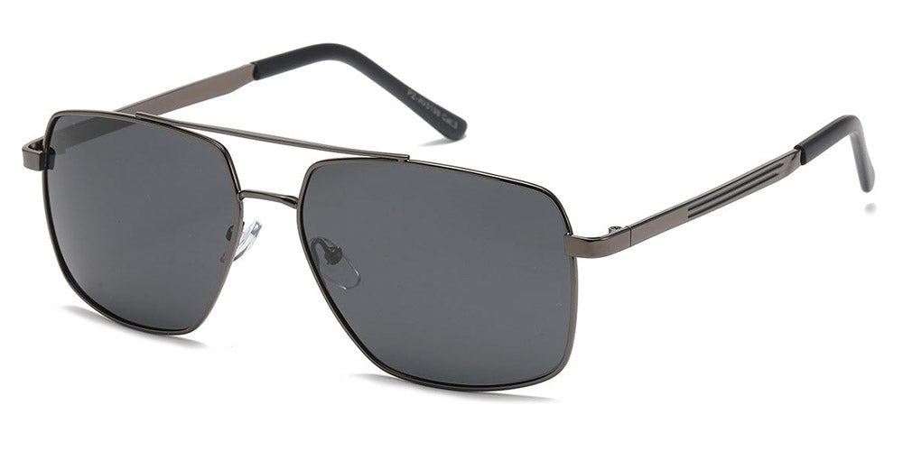 Air Force Polarized Aviator Sunglasses – Gold Frame With Mirrored Lens, UV400 Protection For Men & Women