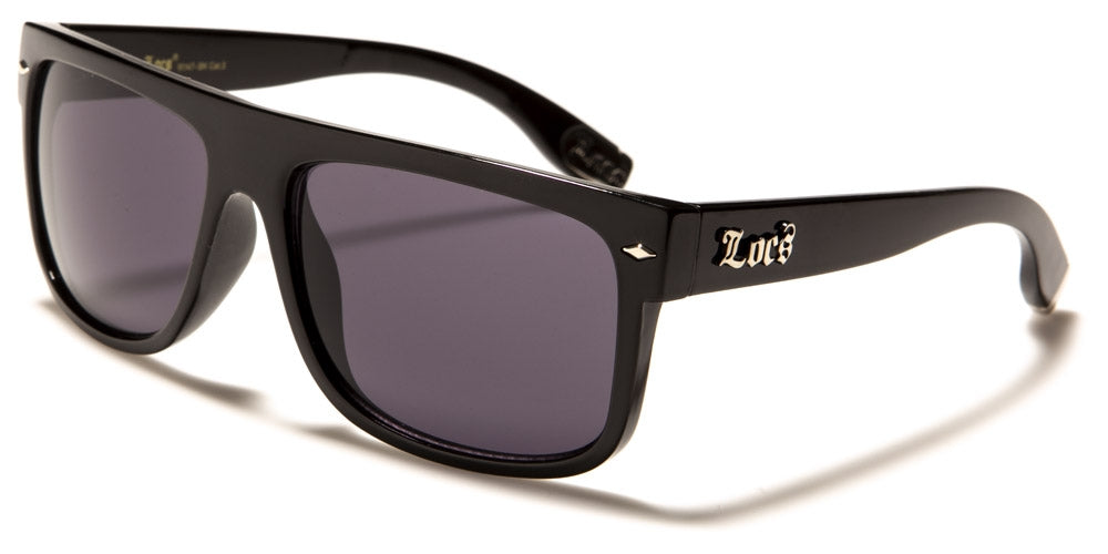 Uomo Classico Vintage Retrò Hardcore Biker da Sole Spesso Nero Telaio Uomo Classico Vintage Retrò Hardcore Biker da Sole Spesso Nero Telaio