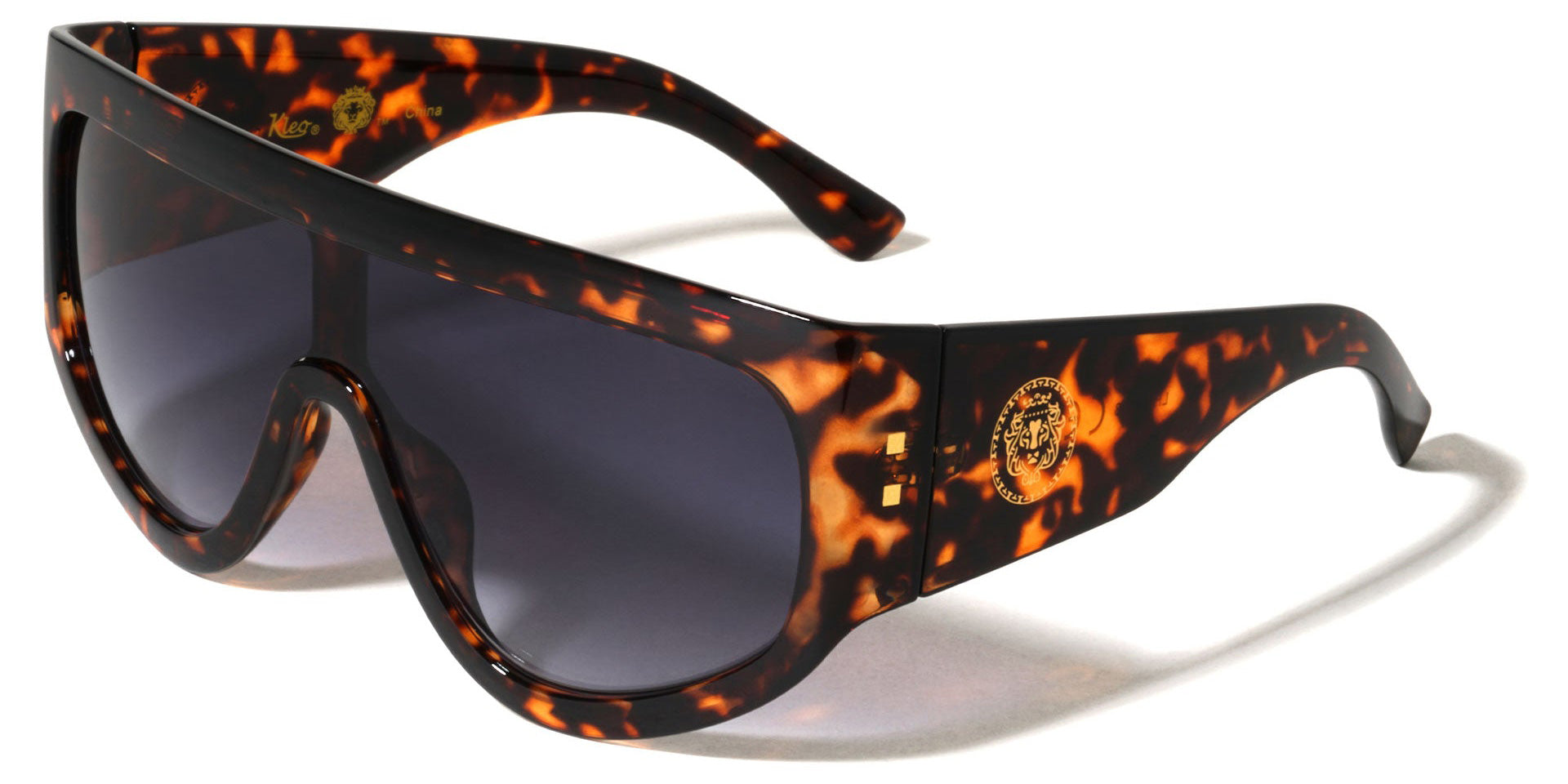 Kleo Oversized Shield Women's Wholesale Sunglasses LH-P4133 – OE