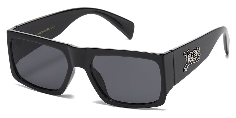 Locs OG Square Classic Frame Sunglasses in Bulk LOC91291-BK – OE ...