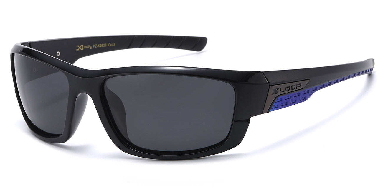 X-Loop Polarized Sport Wrap Wholesale Sunglasses PZ-X2828 – OE