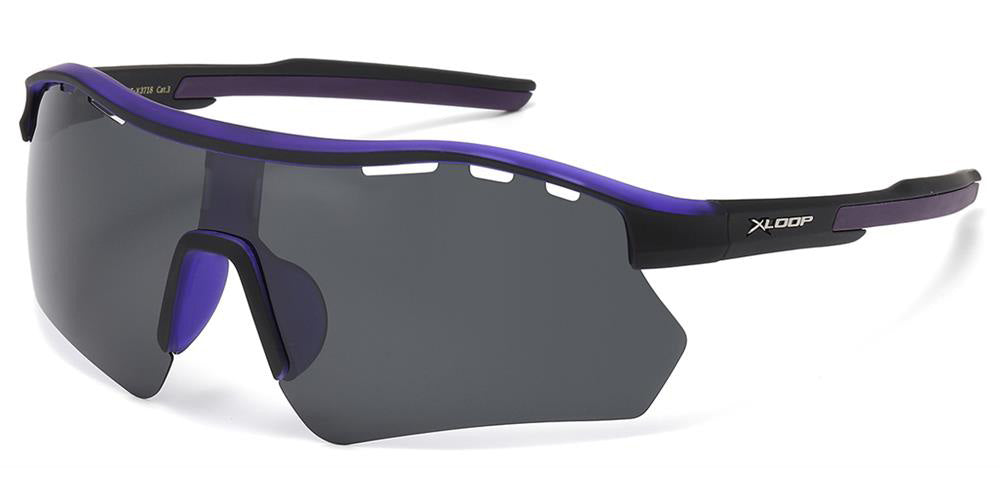 X-Loop Polarized Sport Shield Wholesale Sunglasses PZ-X3718 – OE