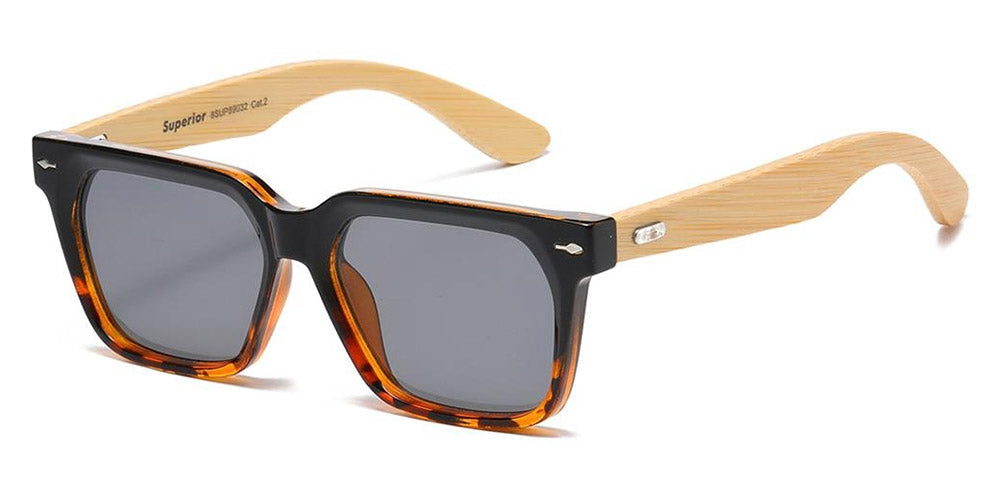 Superior Wood Temple Classic Wholesale Sunglasses SUP89040 – OE