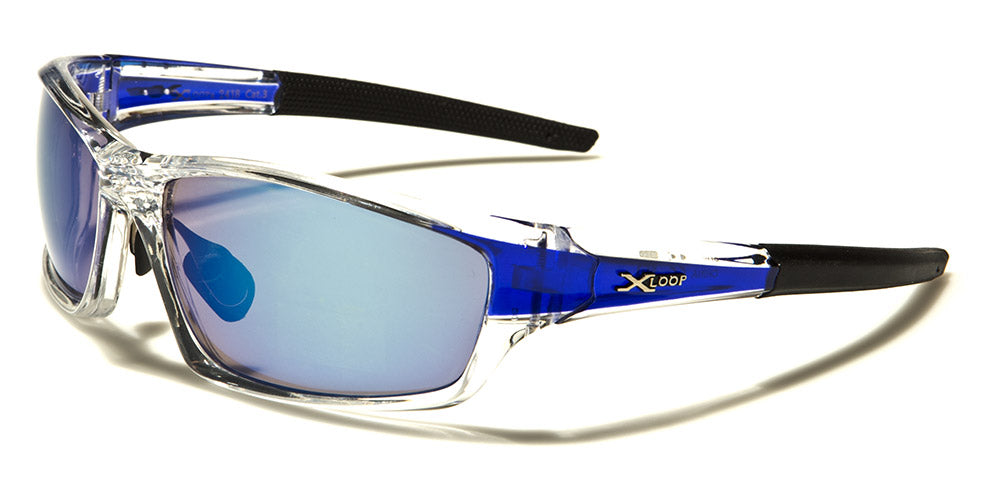 X-Loop Sport Rectangle Wrap Men's Bulk Sunglasses X2838 – OE