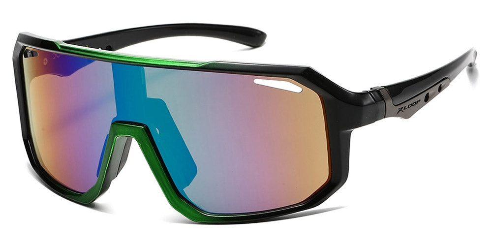 X-Loop Shield Sport Wrap Wholesale Sunglasses X3732 – OE Wholesale