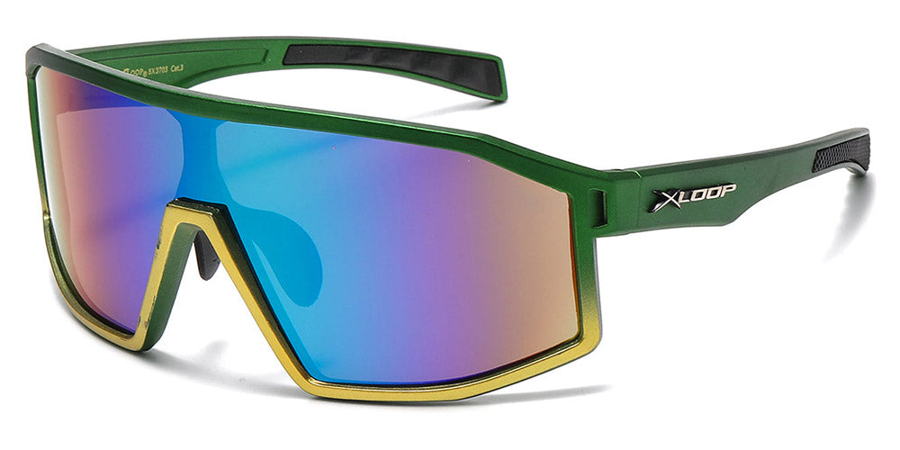 X-Loop Shield Men's Sport Wholesale Sunglasses X3734 – OE