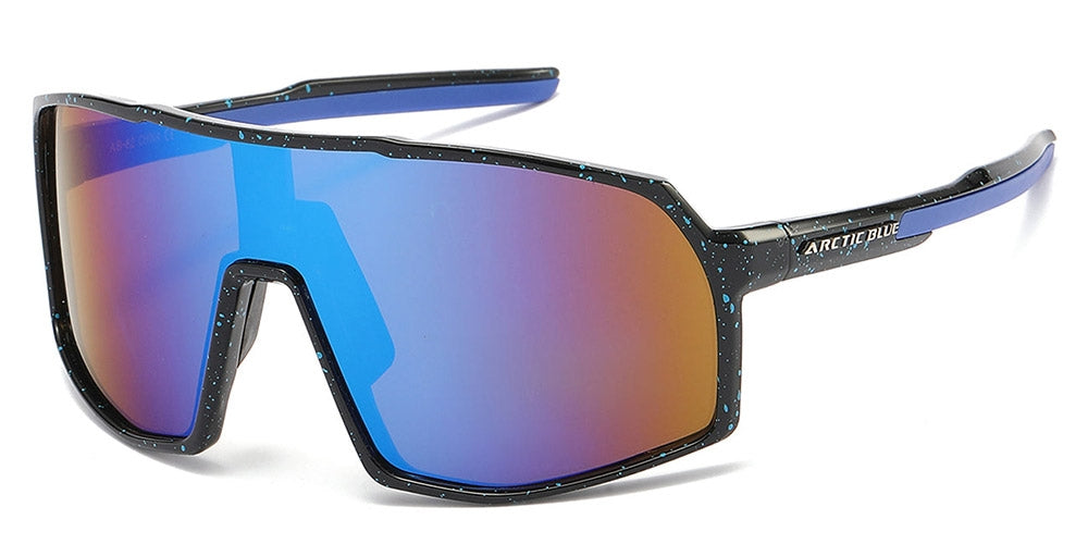Arctic Blue Shield Men's Sunglasses Wholesale AB-82 – OE Wholesale