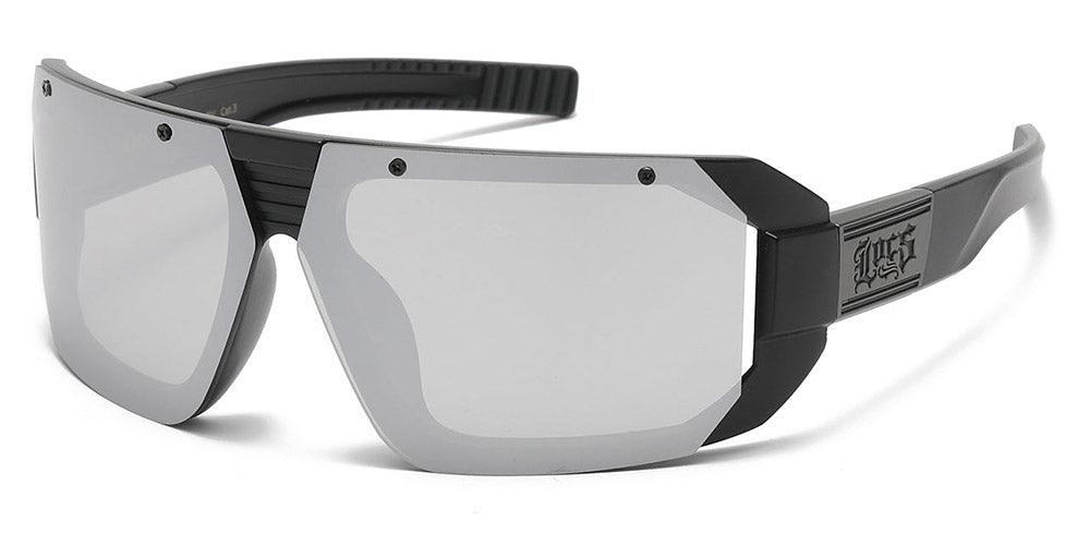 Locs Shield Men's Sunglasses Wholesale LOC91202-MBRV – OE