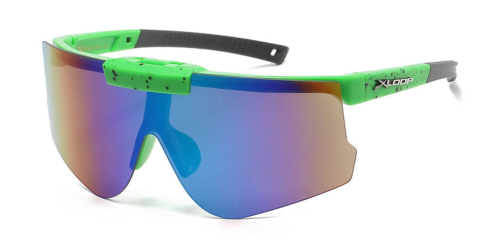 X-Loop Flip Up Shield Bulk Sunglasses X3655 – OE Wholesale