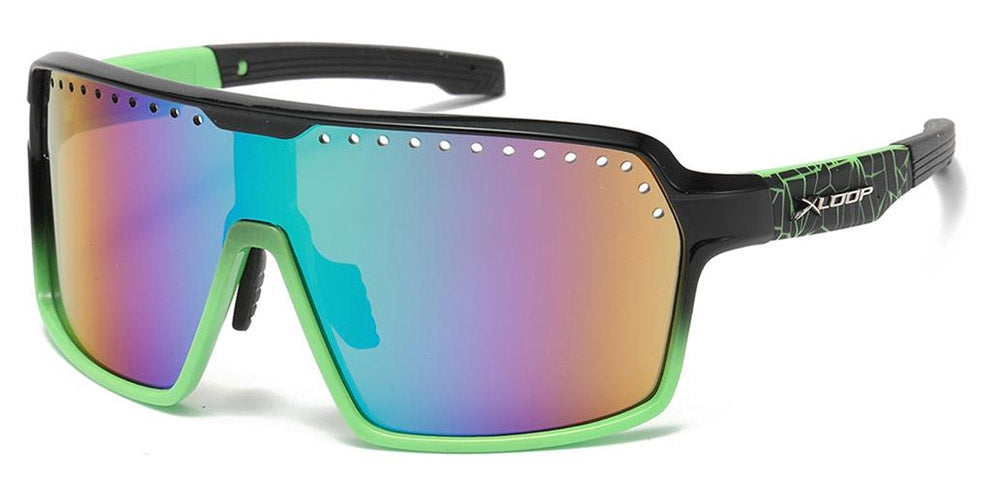 X-Loop Shield Wrap Around Sunglasses Wholesale X3682 – OE