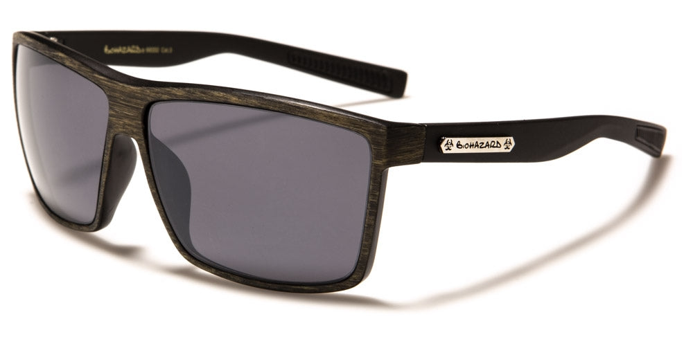Biohazard Square Men's Sunglasses Wholesale BZ66252 – OE Wholesale