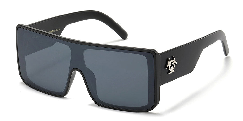 Biohazard Squared Shield Sunglasses Wholesale BZ66300 – OE