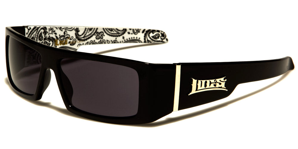 Locs Rectangle Men's Sunglasses Wholesale LOC9058-BDNA – OE