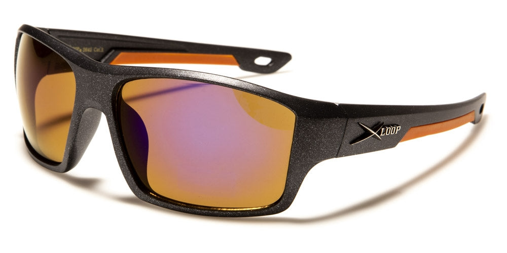 X-Loop Rectangle Men's Wholesale Sunglasses X2645 – OE