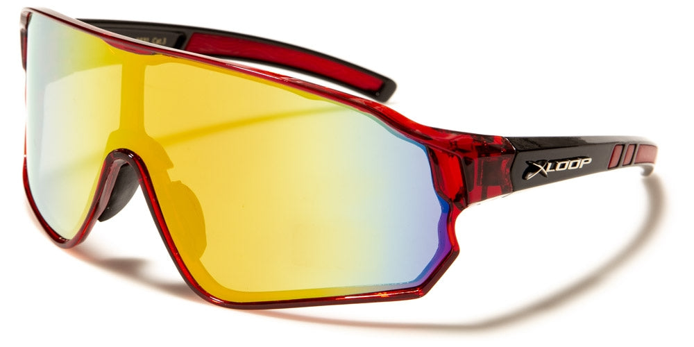 X-Loop Shield Men's Sunglasses Wholesale X3631 – OE Wholesale
