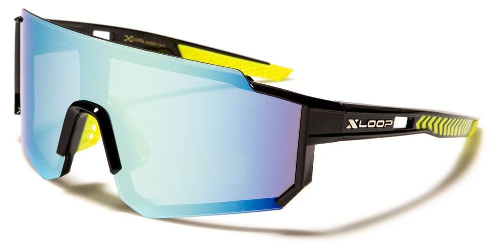X-Loop Shield Wrap Around Wholesale Sunglasses X3633 – OE